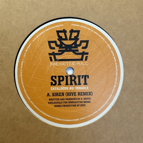 Siren (Hive Remix) / Lost & Found (Tactile Remix) - Spirit