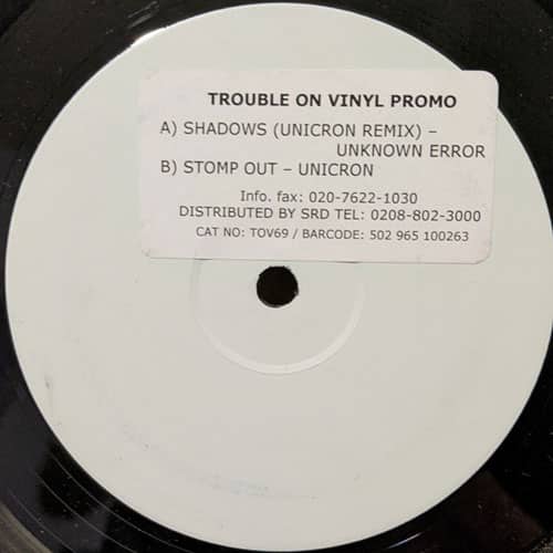 Shadows (Unicron Remix) - Unknown Error (Promo)