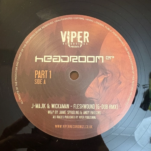 Headroom EP Part 1 - J Majik & Wickaman / Brookes Brothers