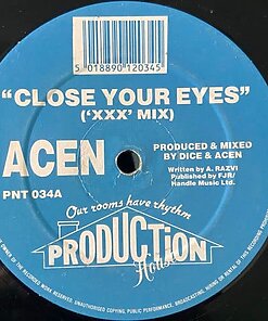 Close Your Eyes ('XXX' Mix) - Acen