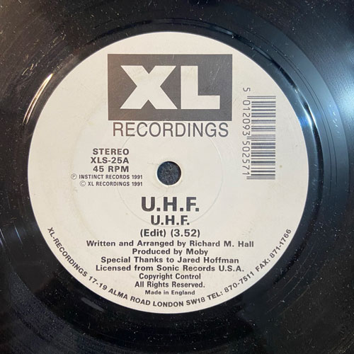U.H.F. (Edit) / Everything - U.H.F. (7" Vinyl)