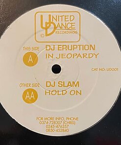 In Jeopardy / Hold On - DJ Eruption