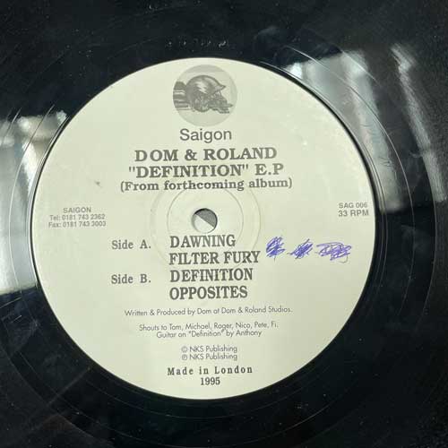 Definition EP - Dom & Roland (2 x 12")