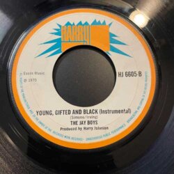 Young, Gifted And Black - Bob And Marcia / The Jay Boys(7")