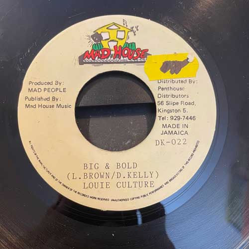 Big & Bold - Louie Culture (7")