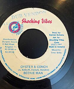 Oyster & Conch - Beenie Man (7" Vinyl)