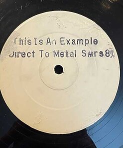 This Is An Example - Direct To Metal (W-Label)