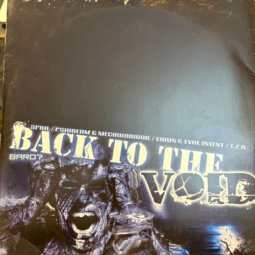Back To The Void - Various (2 x 12")