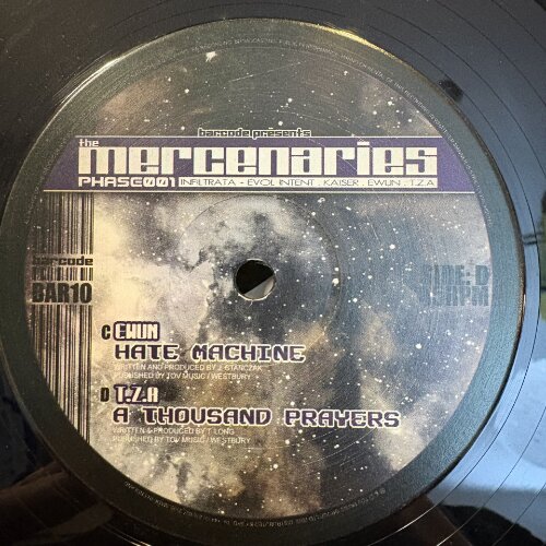 The Mercenaries: Phase 001 EP - Various (Vinyl 1 Only)