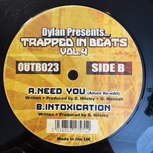 Trapped In Beats Vol 4 - Dylan (Vinyl 1 Only)