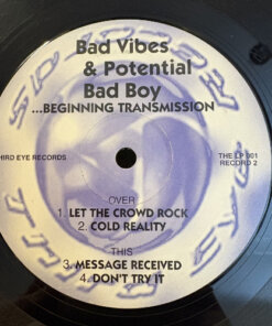 Beginning Transmission - Bad Vibes & Potential Bad Boy (Vinyl 2 Only)