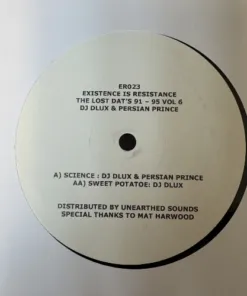 Lost Dats 91 - 95 Vol 7 The Frontage EP - DJ D Lux
