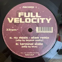 Full Velocity Progressive Drum & Bass - Various (Vinyl 1 Only)