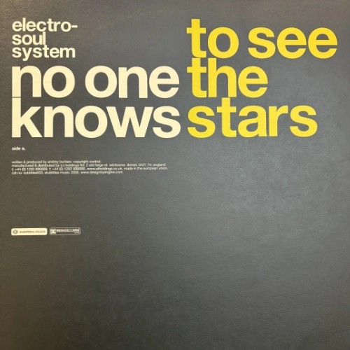 No One Knows / To See The Stars - Electrosoul System