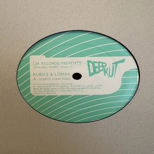 Despite Everything / Dreamin Of Dub - Kubiks & Lomax