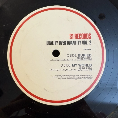 Quality Over Quantity Vol. 2 – Various (Vinyl 2 Only) (Promo)