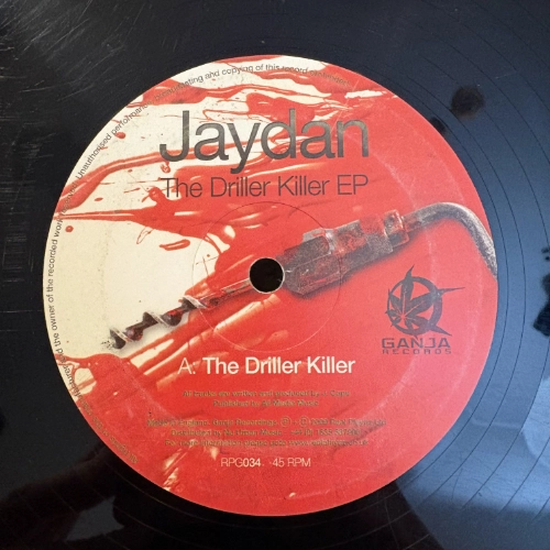The Driller Killer EP - Jaydan (Vinyl 1 Only)
